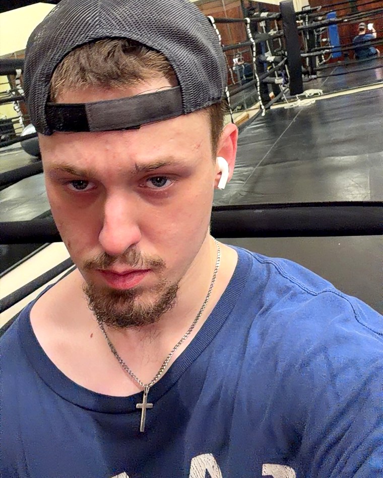 Jacob at the gym
